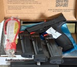 Brand New Smith & Wesson M&P Shield X 9mm 3.6' Barrel, Optic Ready, Thumb Safety, 15+1 - 15+1 Rounds | 3.6' Barrel | Stainless/Silver | Night Sights near Racine, WI