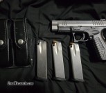 Springfield XDM .40 stainless slide pistol